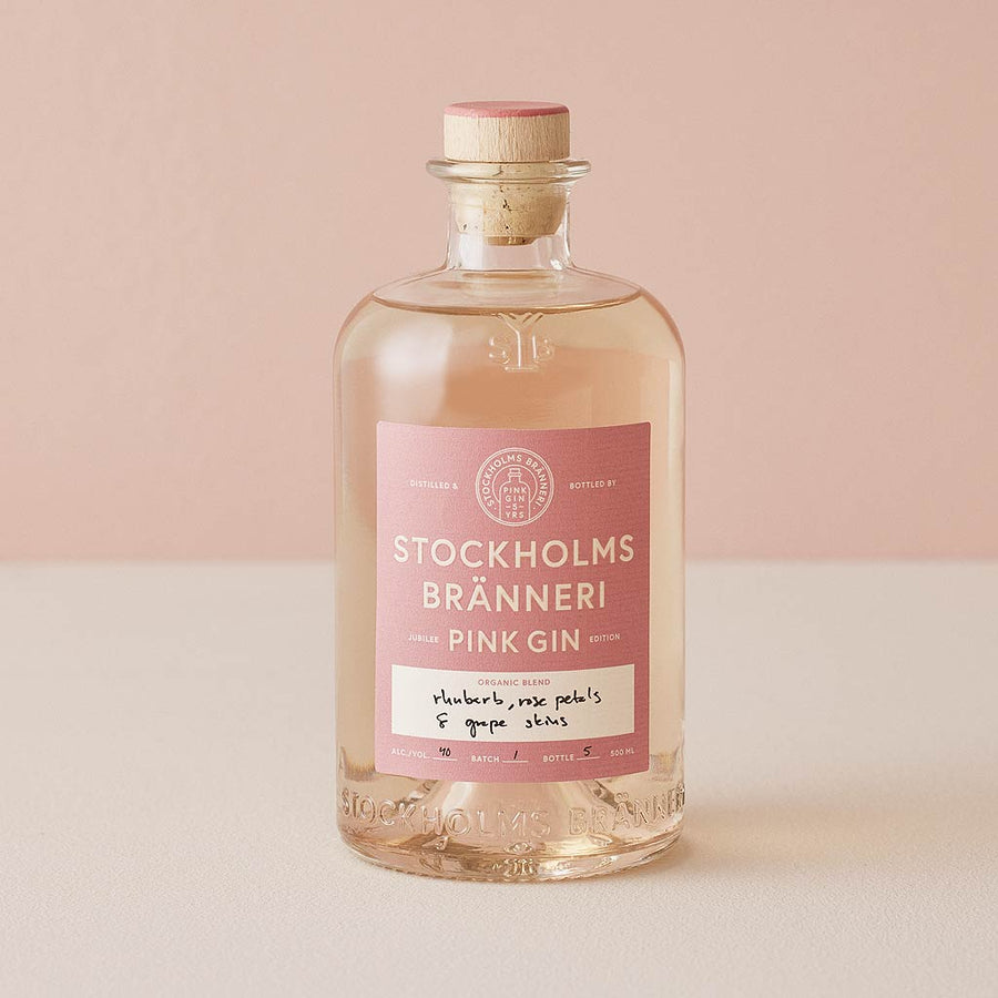 Stockholms Bränneri Pink Gin - 40% Vol. Alc. 0,5l