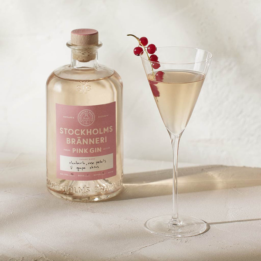 Stockholms Bränneri Pink Gin - 40% Vol. Alc. 0,5l