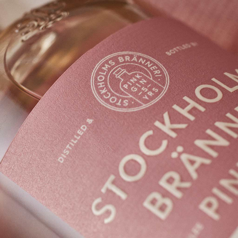 Stockholms Bränneri Pink Gin - 40% Vol. Alc. 0,5l