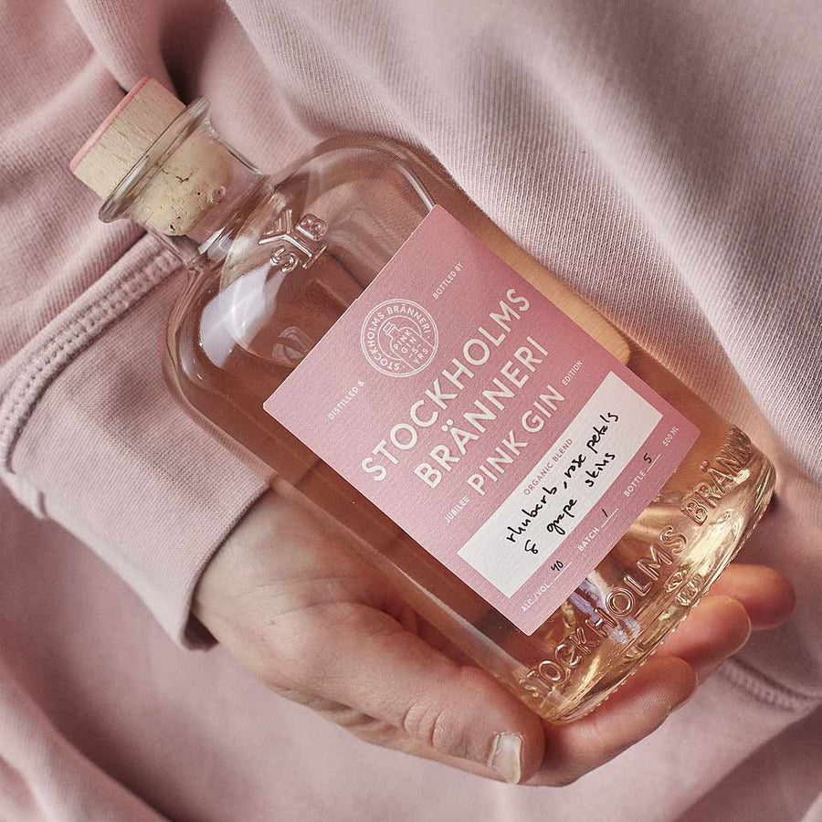 Stockholms Bränneri Pink Gin - 40% Vol. Alc. 0,5l