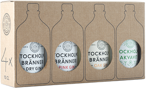Stockholms Bränneri Taster Pack - 40,75% Alc. 4 x 0,1l