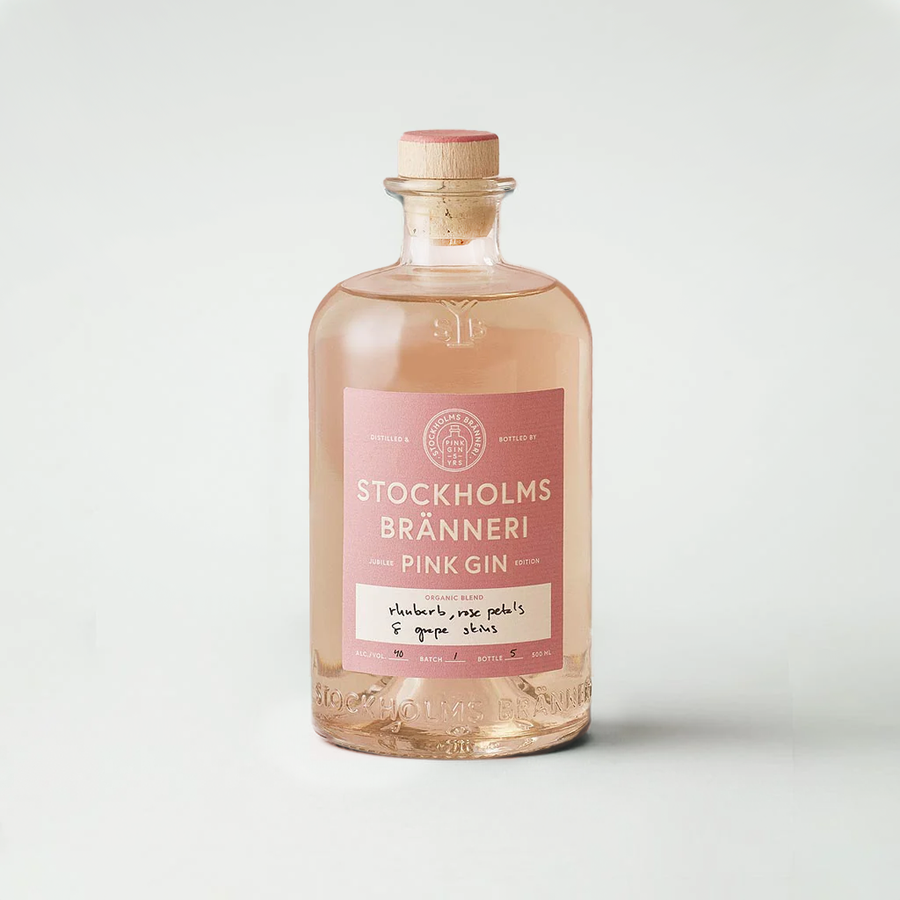 Stockholms Bränneri Pink Gin - 40% Vol. Alc. 0,5l