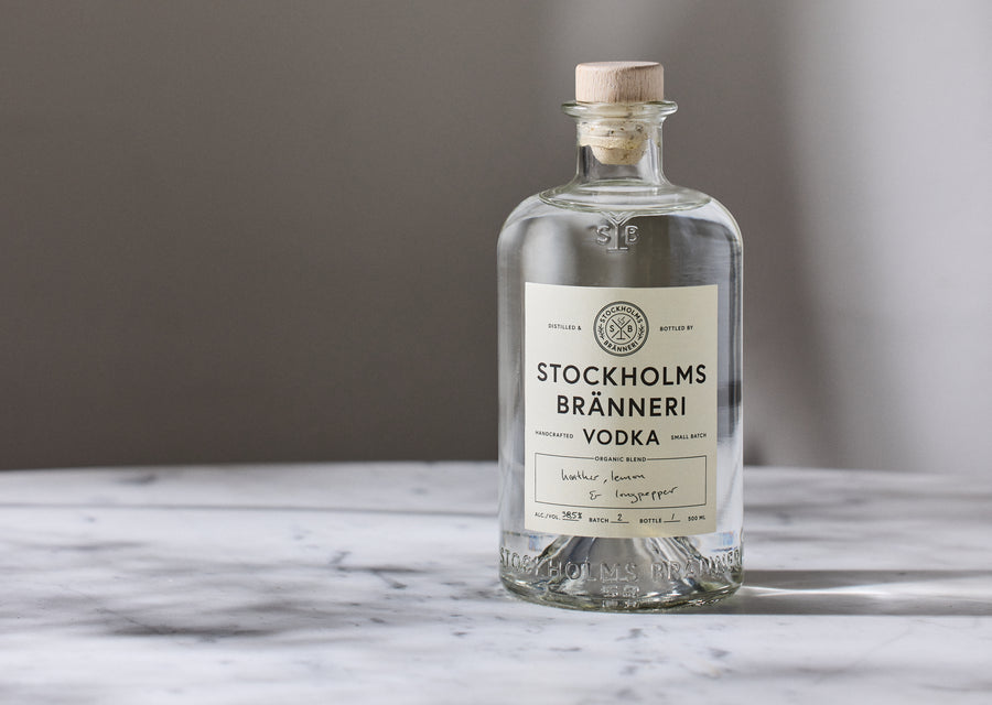 Stockholms Bränneri Vodka - 38,5% Alc.  0,5l