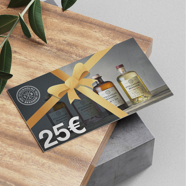 Stockholms Bränneri Geschenkgutschein Digital-Code (25 - 300 €)