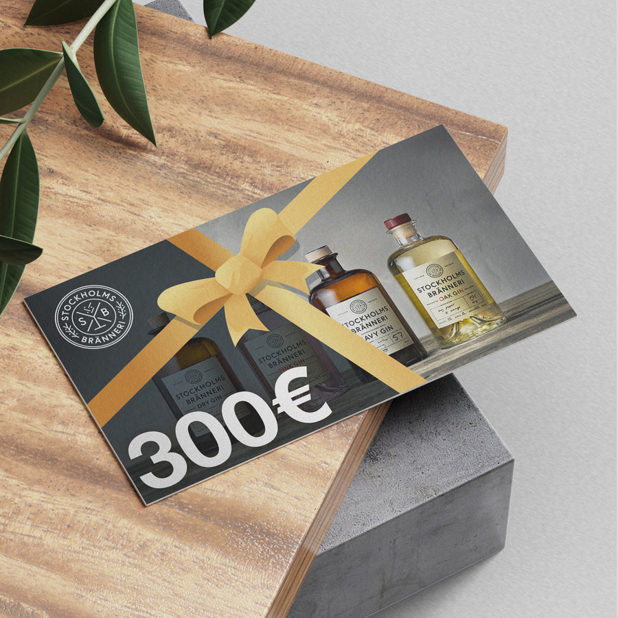 Stockholms Bränneri Geschenkgutschein Digital-Code (25 - 300 €)